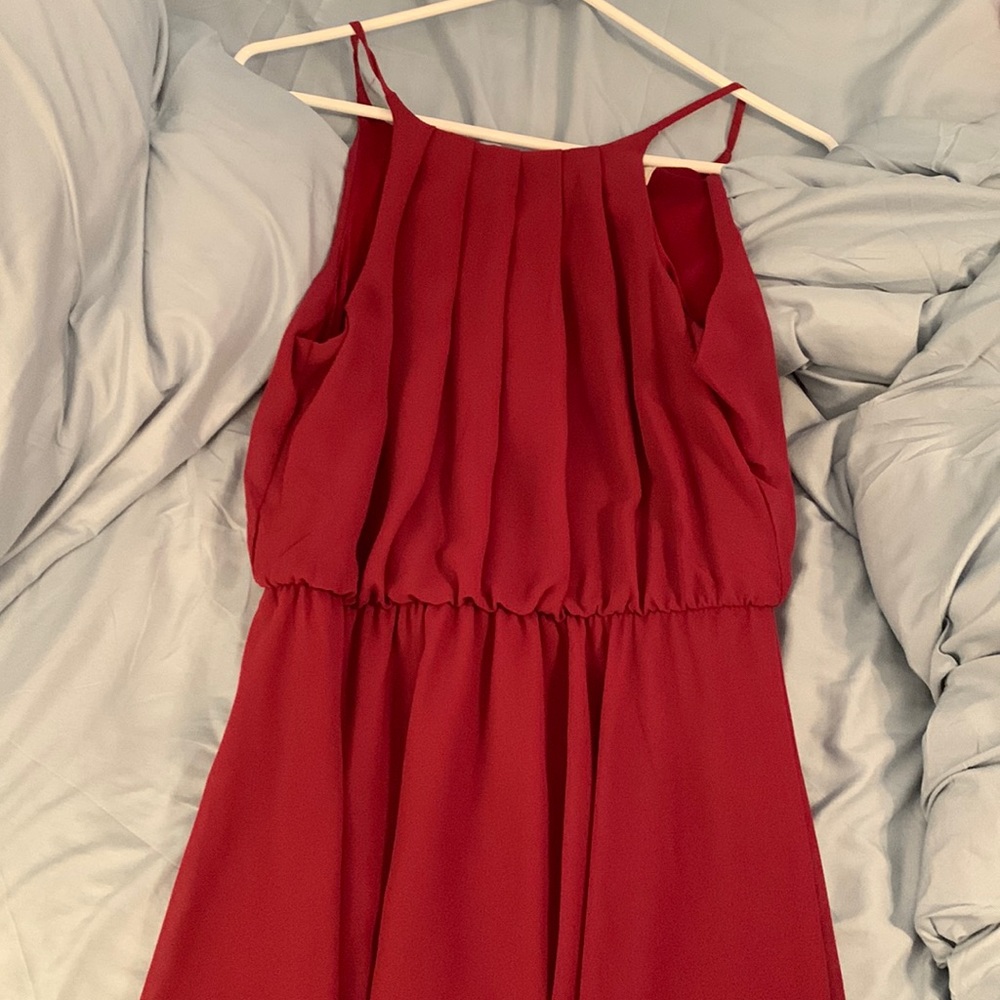 Deep red/magenta dress from Francesca’s size M